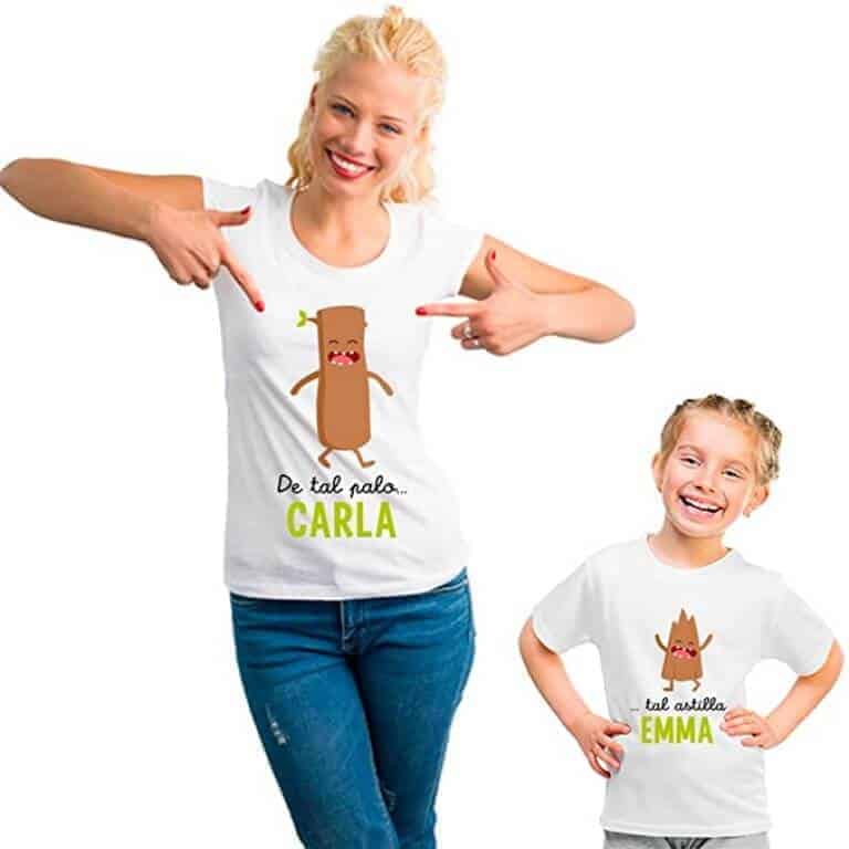 personalizar camiseta madre e hija